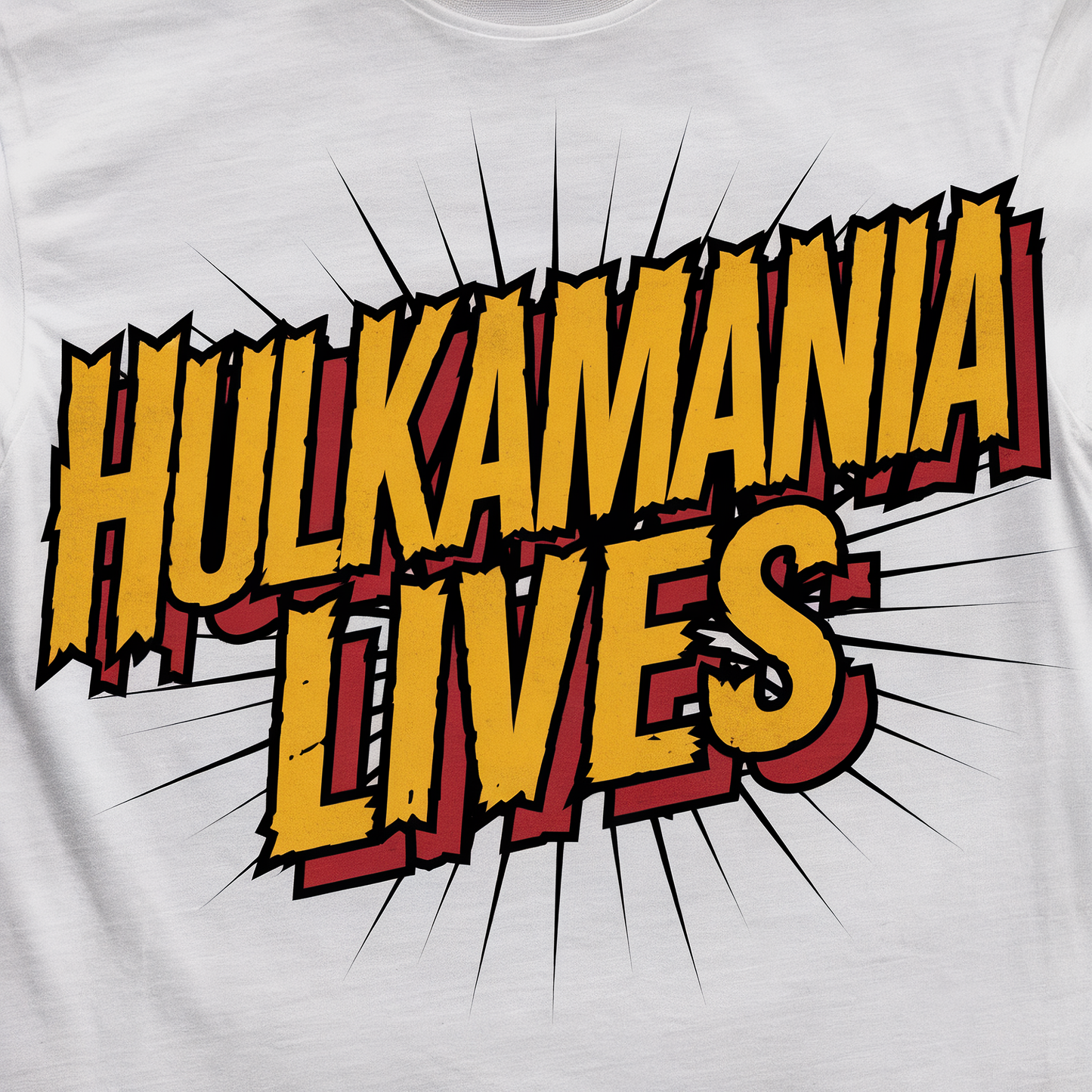 Camiseta Hulkamania Lives