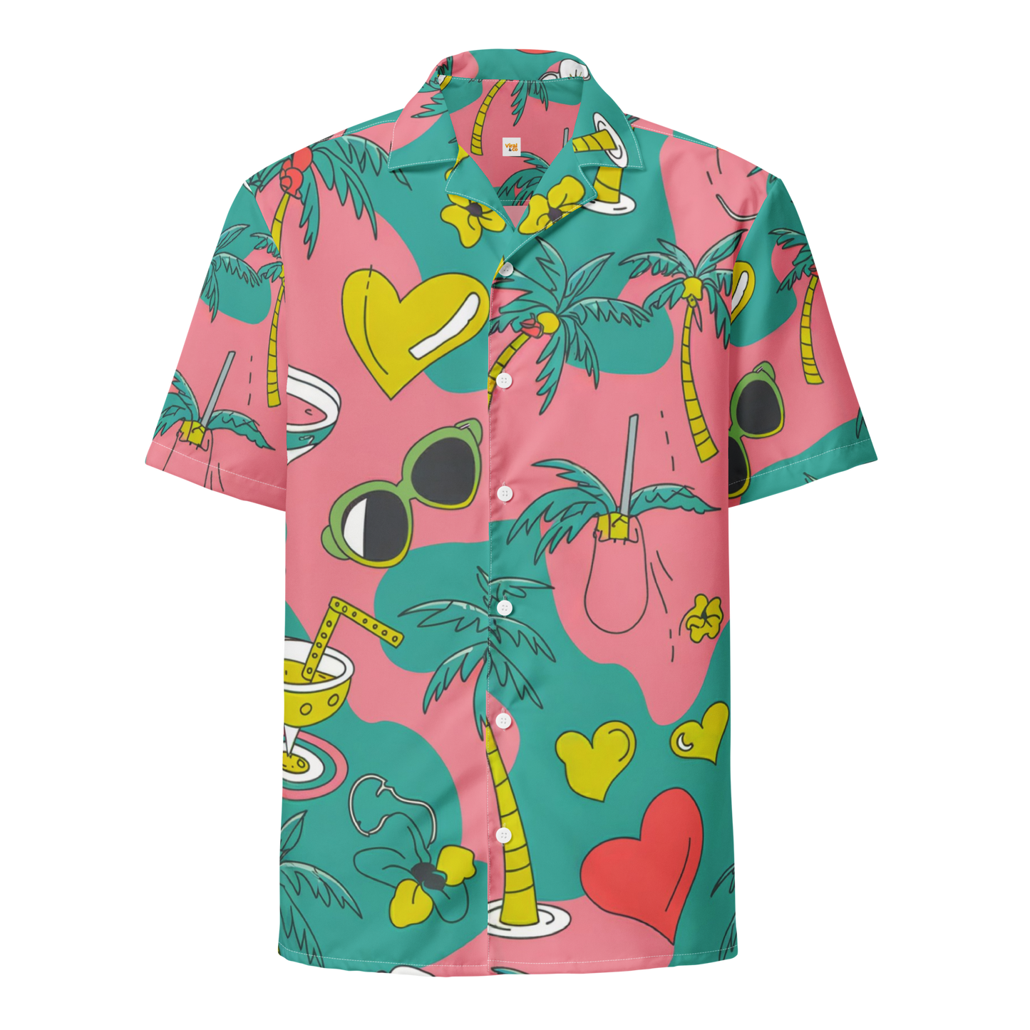 Camisa de manga corta Love Island Tropical