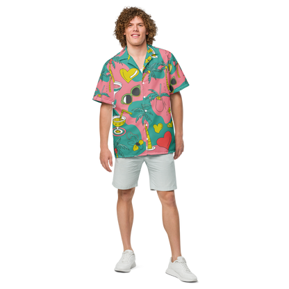 Camisa de manga corta Love Island Tropical