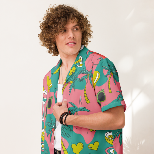 Camisa de manga corta Love Island Tropical